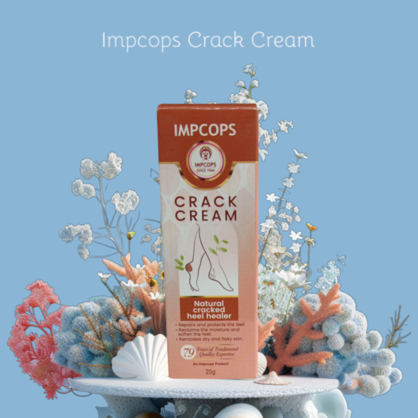 Cracked cream for heel cracks and dryness