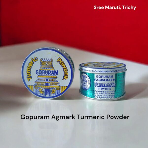 Gopuram Agmark Turmeric Powder – 100% pure turmeric for skin care, face packs, and body wash