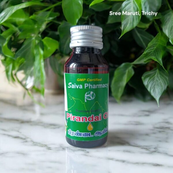 Pirandai Oil – Herbal Ayurvedic oil for joint pain relief, bone strength, and muscle relaxation