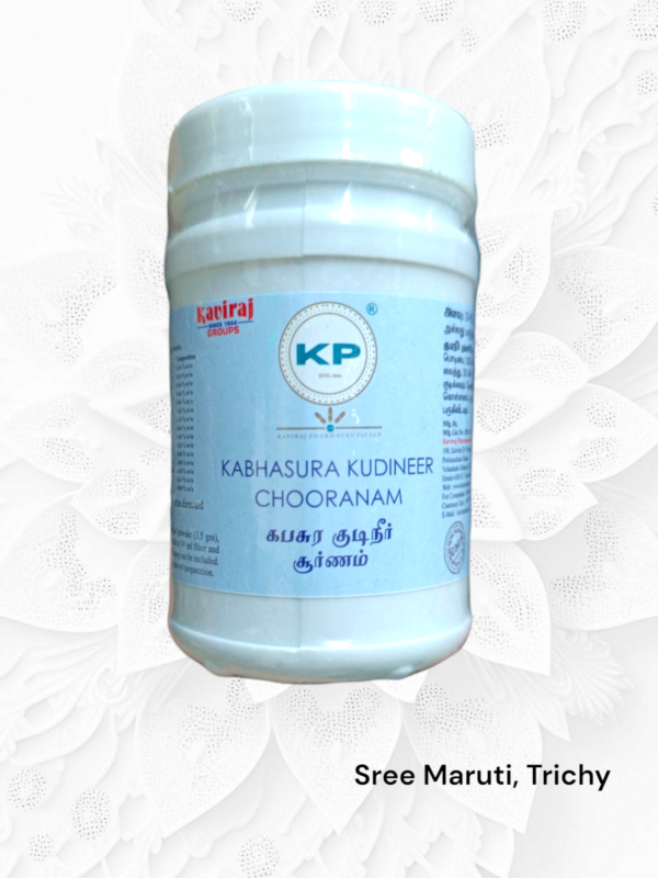 Kabasura Kudineer Powder by Kaviraj Pharma – Siddha Herbal Remedy for Flu and Immunity