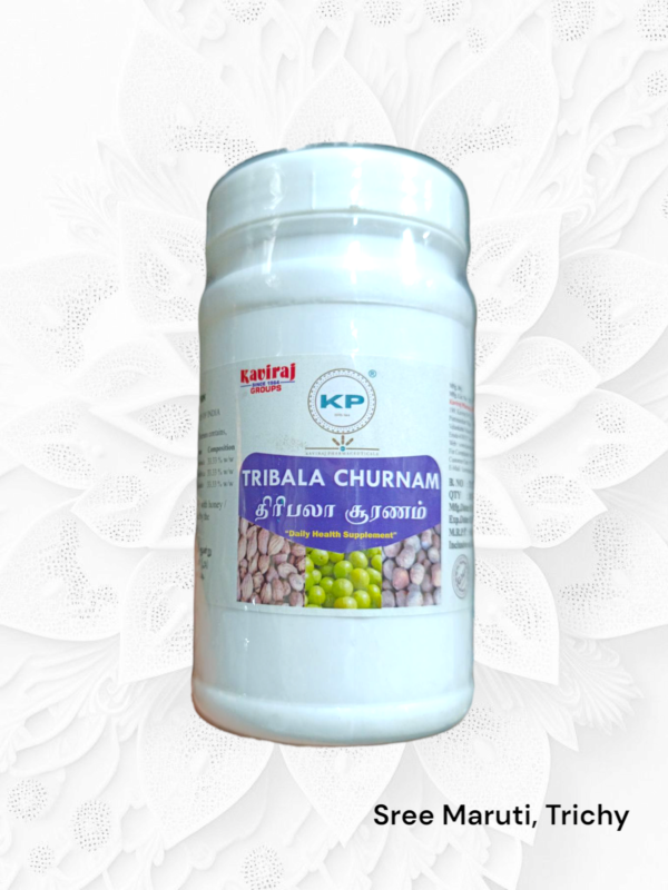 Thiripala Churnam by Kaviraj Pharma – Herbal Siddha Powder for Digestion & Detox