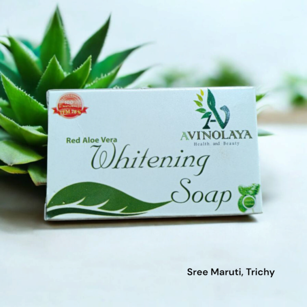 Sai Vinolaya Whitening Soap – Herbal Skin Brightening and Tan Removal Bar