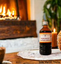 Adathodai Manapagu – Siddha syrup for asthma, cough, and chest congestion.