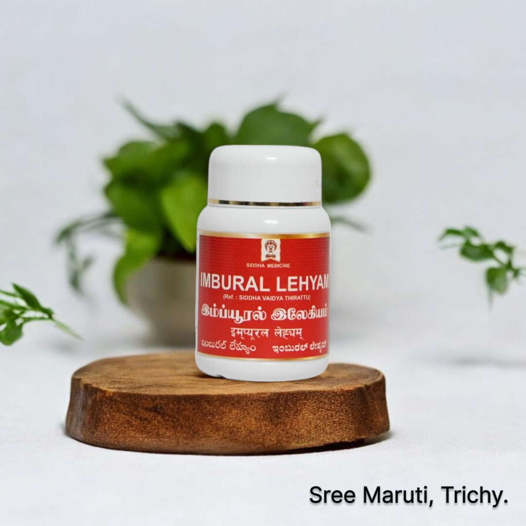 Imbural Lehyam – Traditional Siddha remedy for cough, asthma, and immune support.