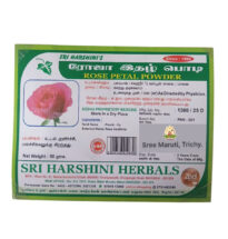 Herbal rose petal powder for body cooling and digestion