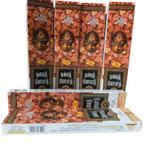 AB Fragrances Divine Lobster Incense Sticks with smoke in incense holder.