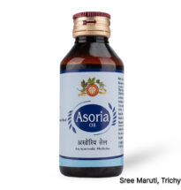 Asoria Oil – Ayurvedic herbal oil for psoriasis, pruritis, and dandruff relief.