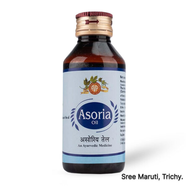 Asoria Oil – Ayurvedic herbal oil for psoriasis, pruritis, and dandruff relief.