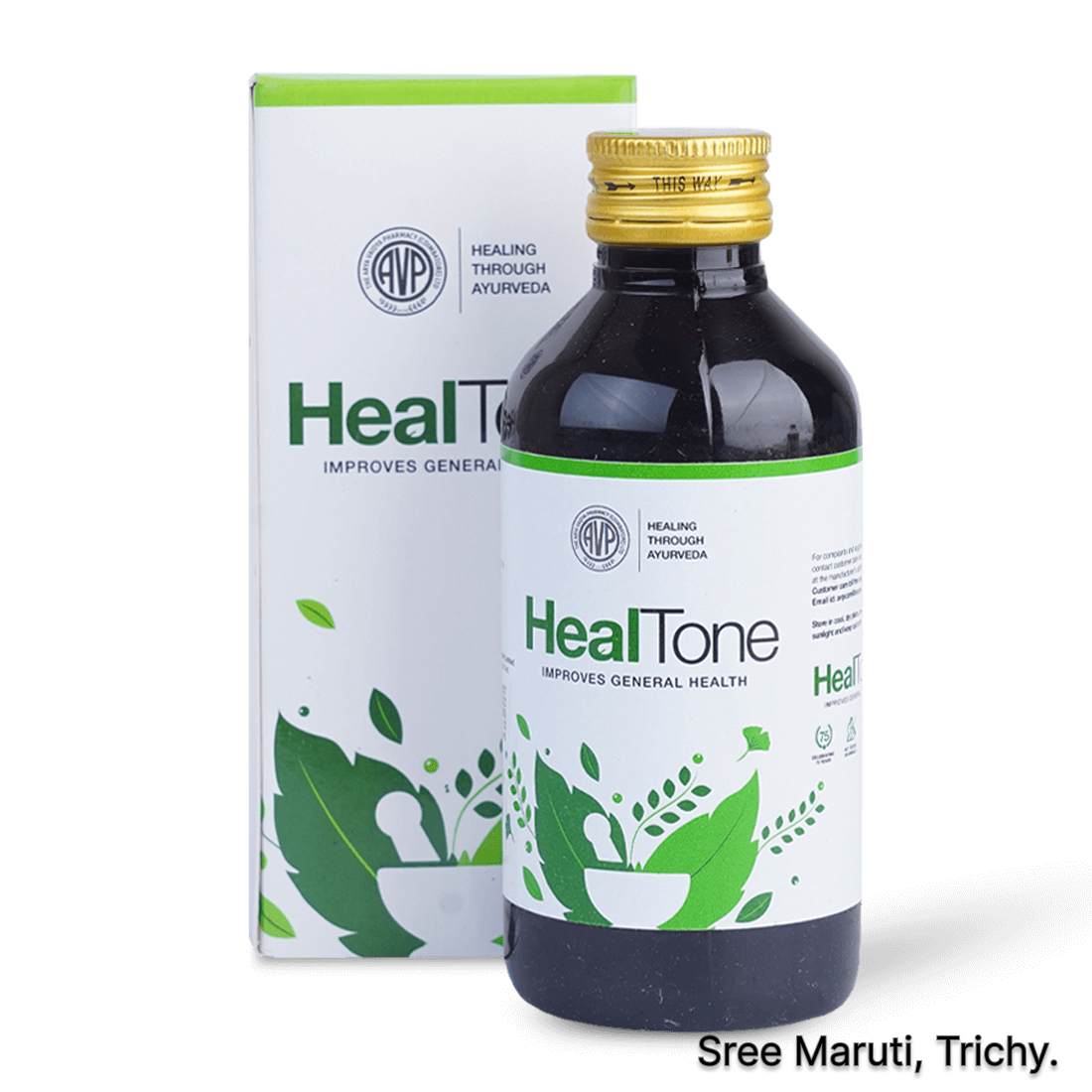 Healtone Syrup – Ayurvedic health tonic for vitality and general wellness.