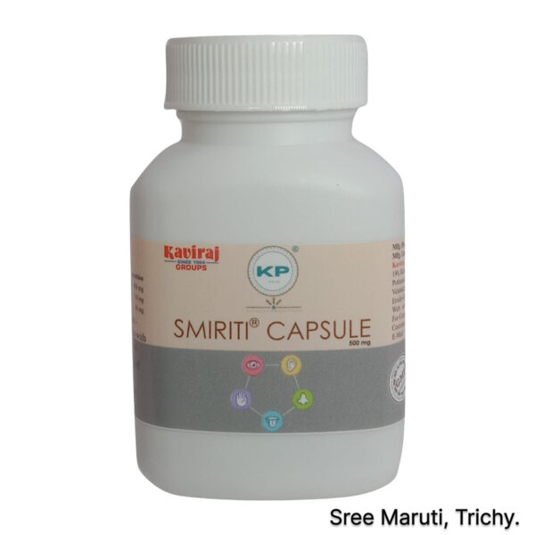 Smiriti Capsule for memory, brain function, and stress management – Ayurvedic medicine