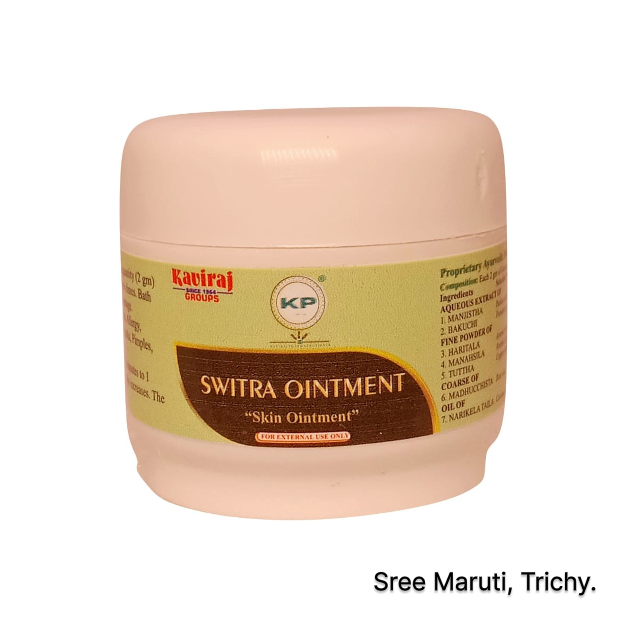 Switra Ointment – Ayurvedic cream for white patches and skin pigmentation