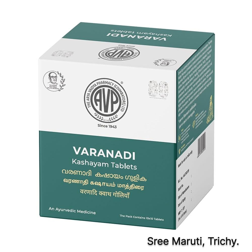 Ayurvedic formulation for obesity, thyroid imbalance, PCOS, fatty liver, inflammatory disorders, and sinusitis, made with Varuna, Chitraka, Haritaki, and Ginger.