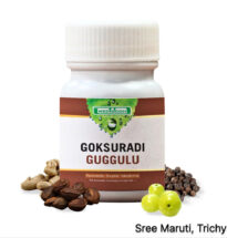 Gokshuradi Guggulu for kidney and urinary tract health.