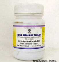 Nisa Amalaki herbal tablets with turmeric and amla for diabetes and skin health