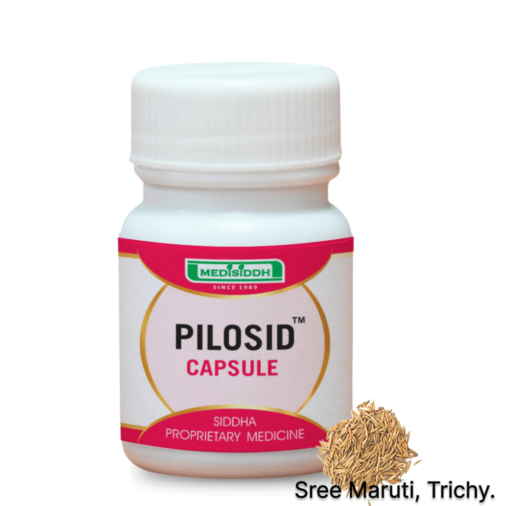 Pilosid Ointment for hemorrhoids, anal fissures, proctitis, pain and swelling relief.