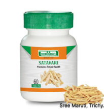 Satavari Mathirai tablets for women’s reproductive health, menstrual support, and lactation.