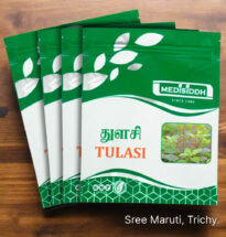 Tulasi Chooranam herbal powder with fresh holy basil leaves for cough and immunity