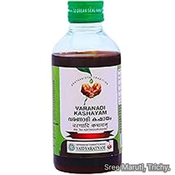 Varanadi Kashayam Ayurvedic herbal decoction for obesity, diabetes, joint disorders, and Kapha imbalance.