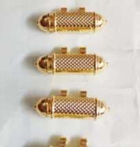 Gold Tabiz (No. 495) openable amulet for evil eye protection and positivity, suitable for men, women, and kids.