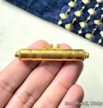 Gold plated openable locket Tabiz for protection against evil eye and negativity, suitable for all ages.