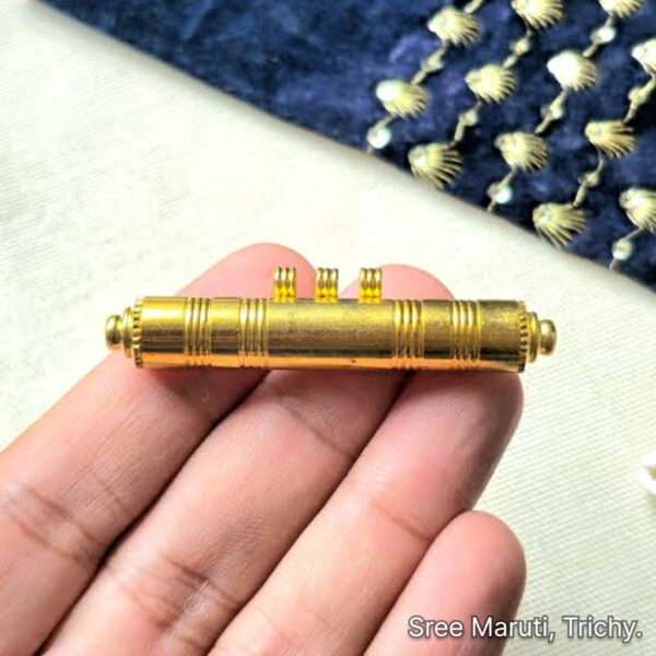 Gold plated openable locket Tabiz for protection against evil eye and negativity, suitable for all ages.