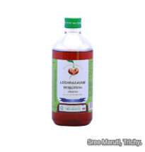 Lodhrasavam Ayurvedic tonic for women’s health, hormonal balance, and menstrual regulation.