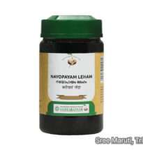 Nayopayam Leham Ayurvedic jam for digestion, liver support, and immunity enhancement.