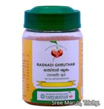 Rasnadi Ghrutham Ayurvedic ghee for arthritis, sciatica, and neurological support.