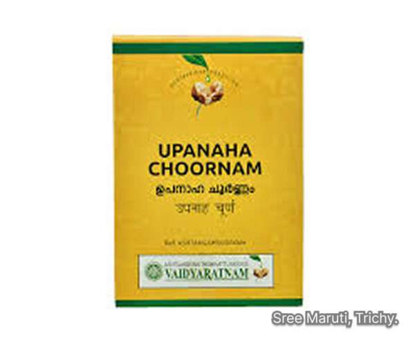 Upanaha Choornam Ayurvedic herbal powder used as a warm poultice for arthritis, joint pain, and inflammation relief.