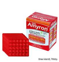 Amyron Tablets pack for increasing haemoglobin and improving energy.