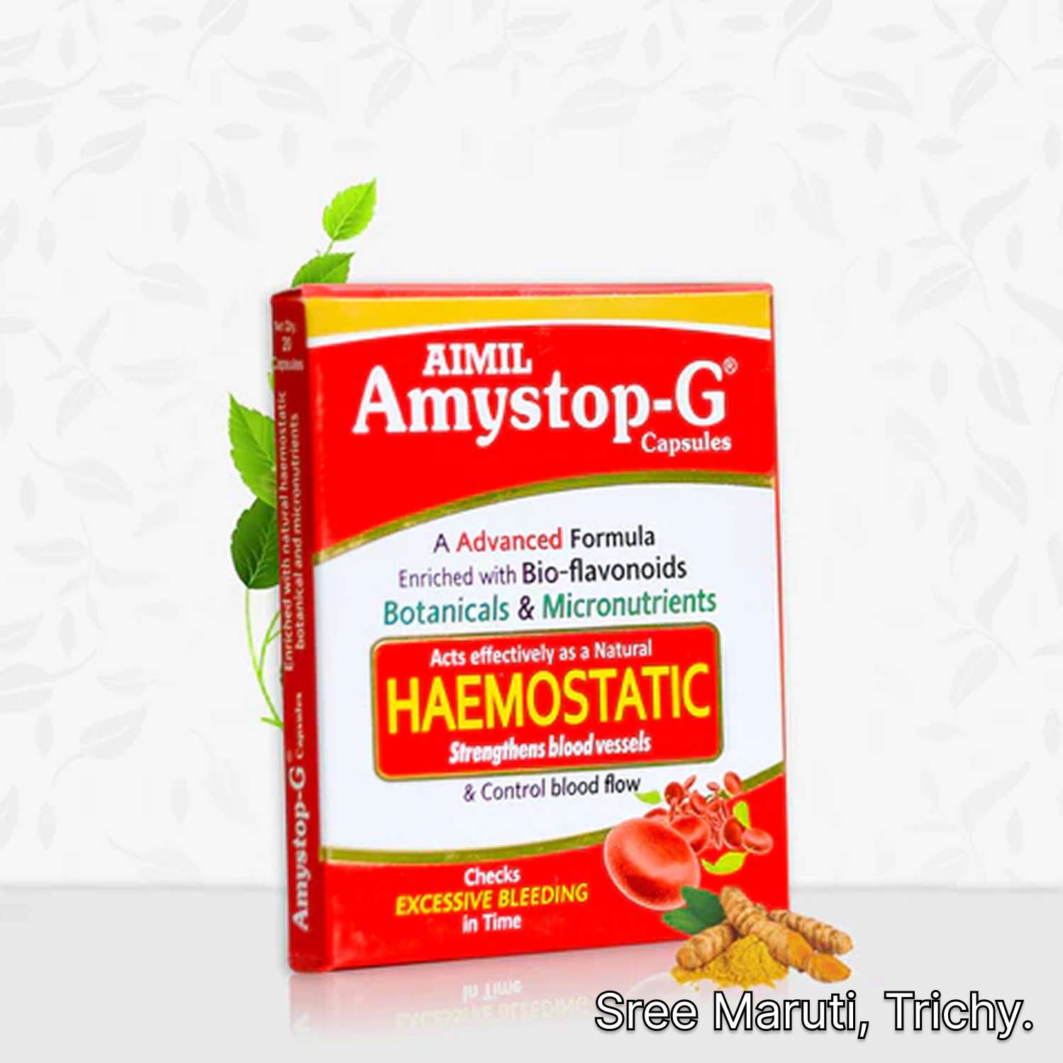 Amystop-G Capsules for joint pain and anti-inflammatory Ayurvedic support.