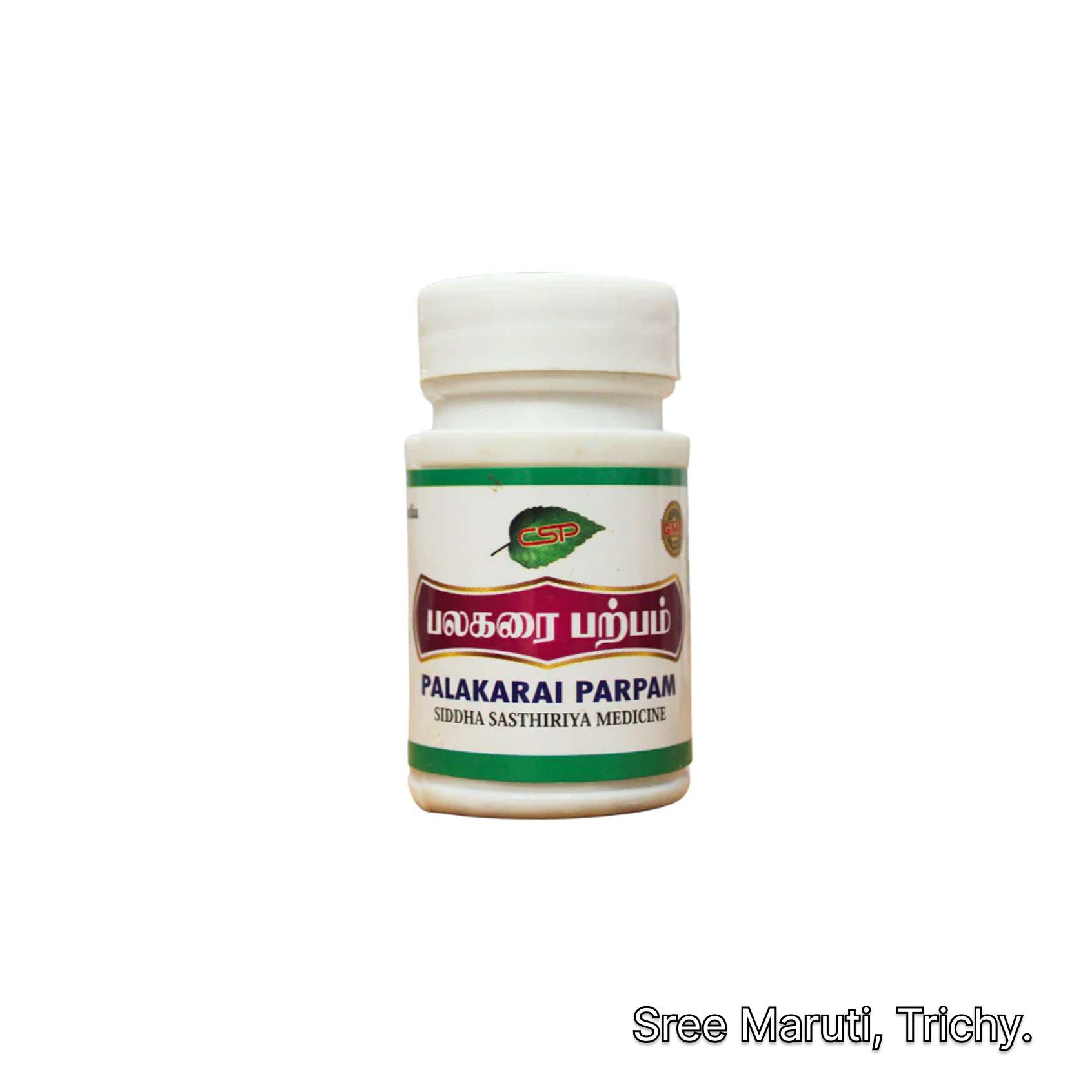 “Palakarai Parpam Siddha mineral powder used for acidity, ulcers, and urinary problems”