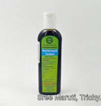 “Neelibringadhi Thailam herbal hair oil with neeli and bhringraj herbs”