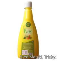 “Rise Herbal Shampoo bottle with herbal ingredients for hair fall control and scalp care”