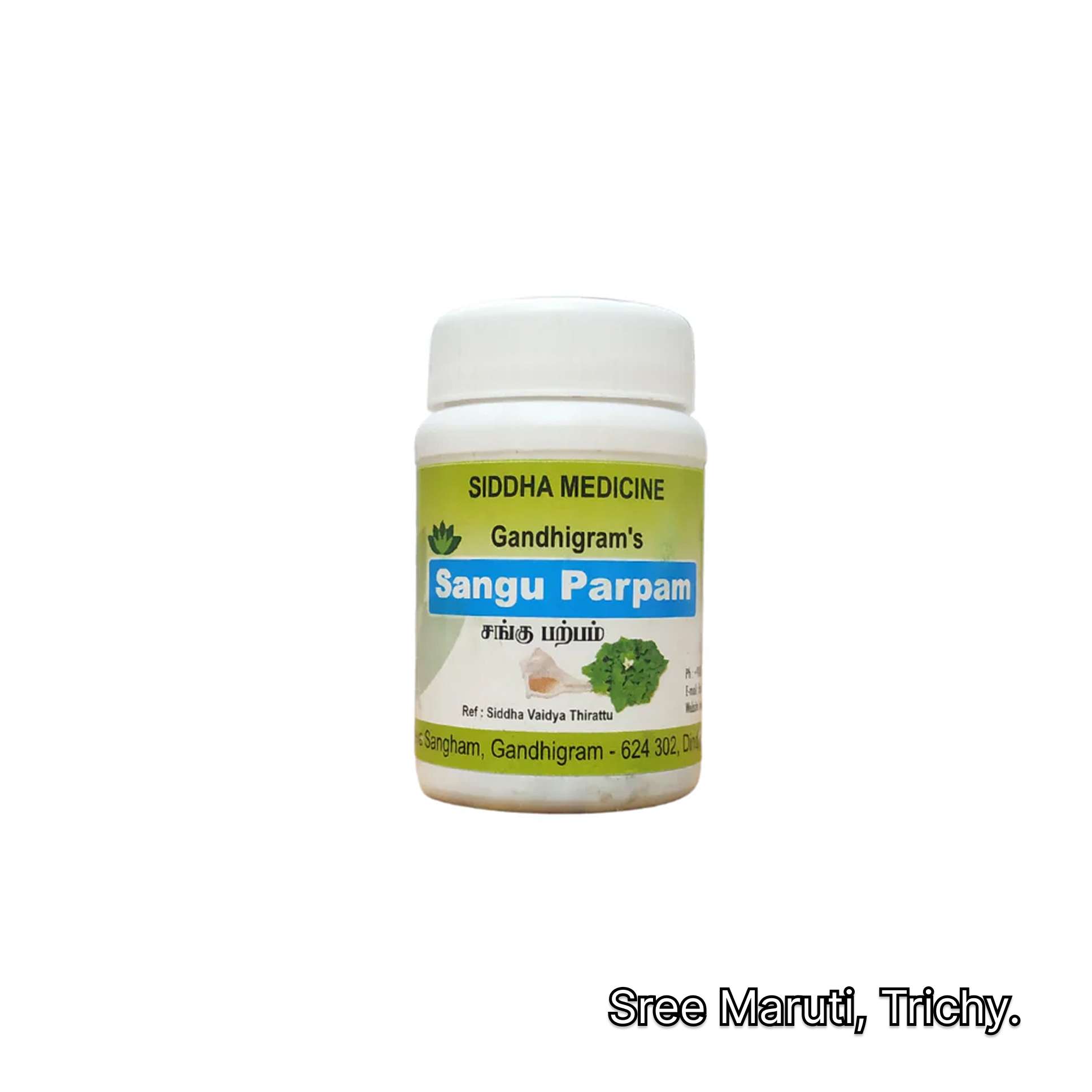 “Sangu Parpam Siddha medicine for acidity and calcium support”