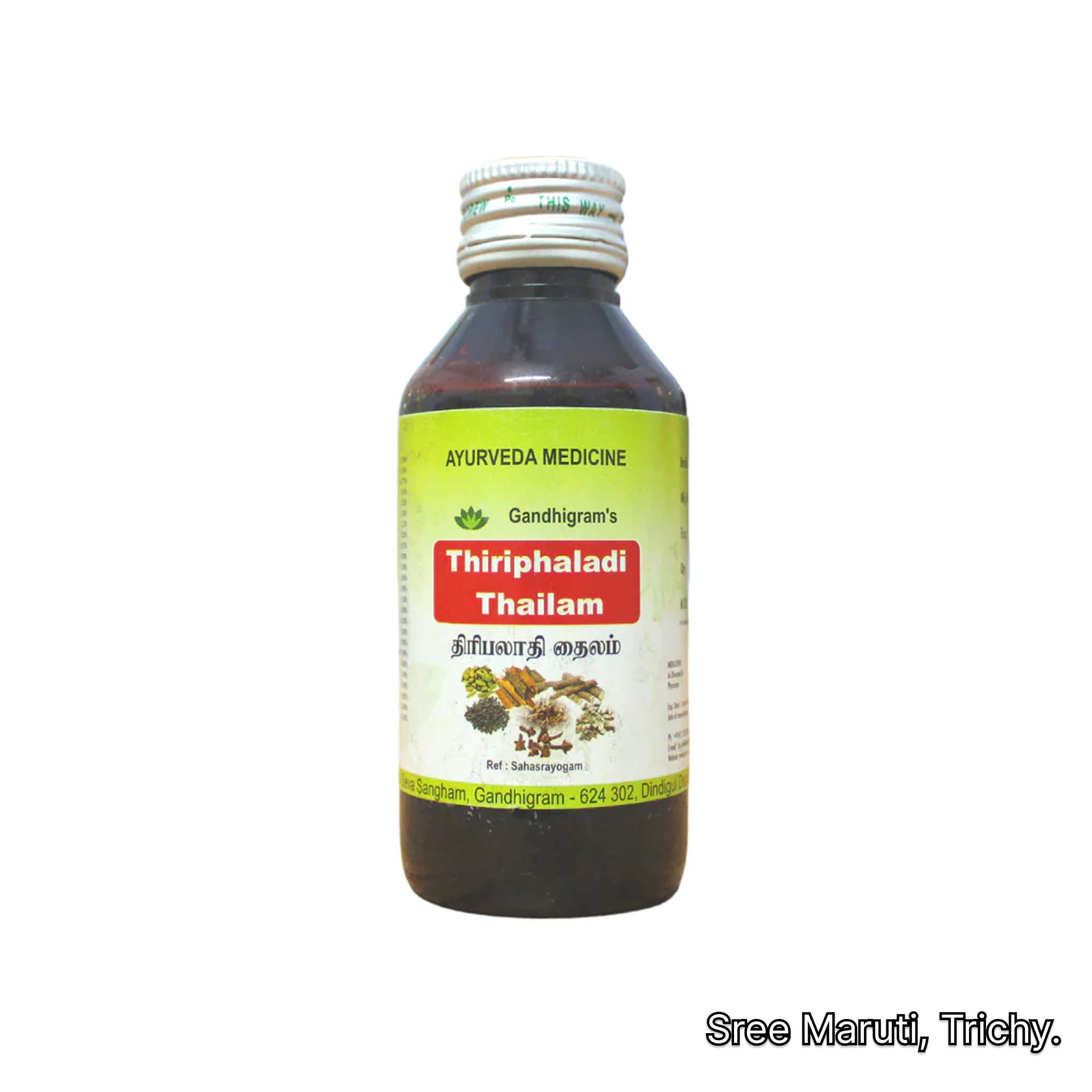 “Thiripaladi Thailam Siddha herbal oil for joint pain and arthritis relief”