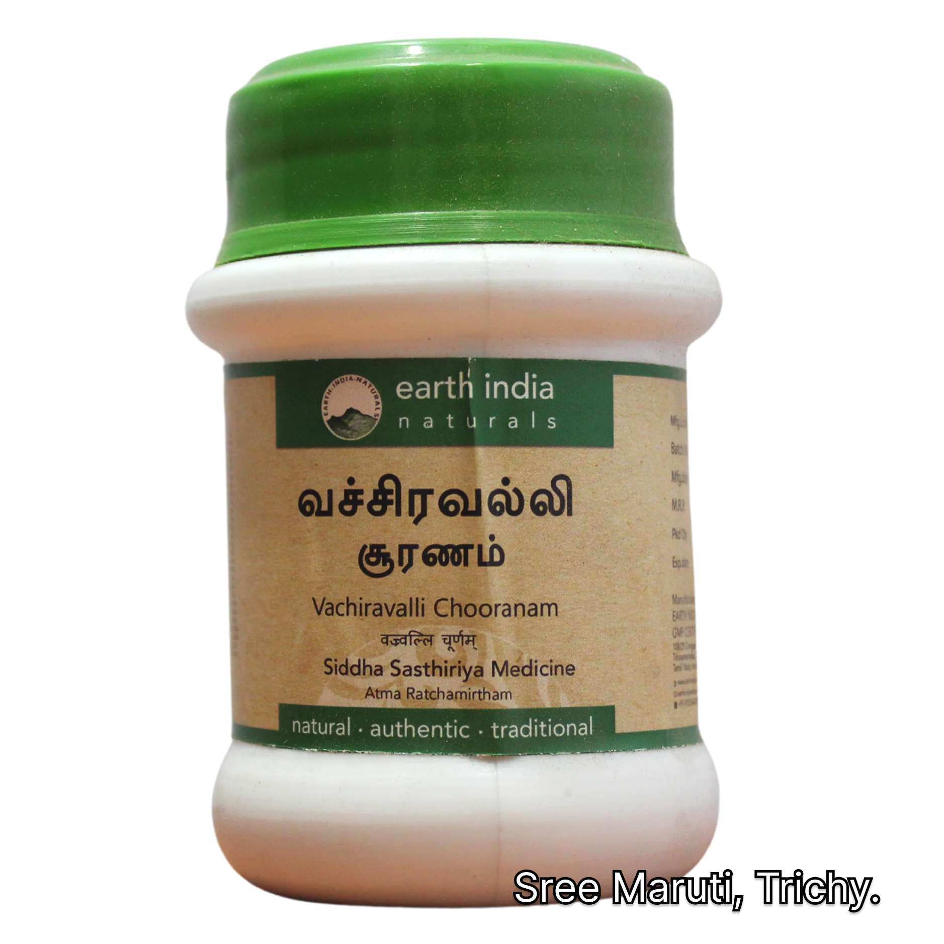 “Vachiravalli Chooranam Siddha herbal powder for bone fracture healing and joint strength”